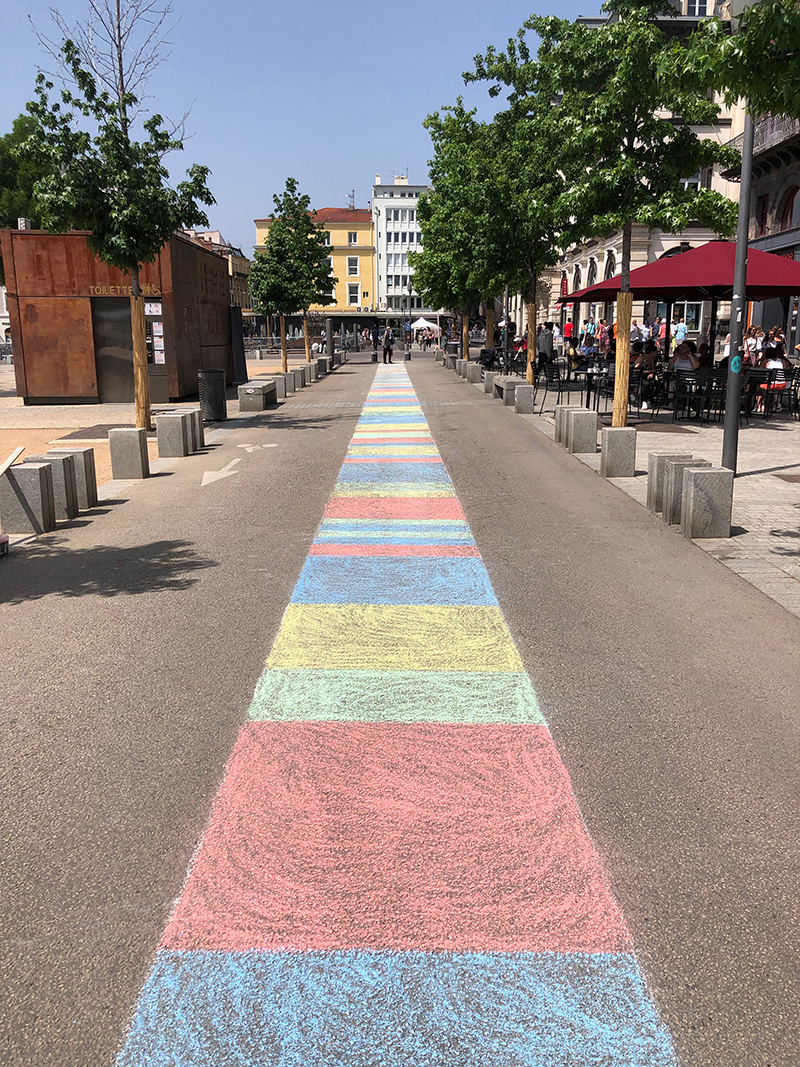 Damien Poulain — ‘The Colored Street’